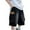 Black, variant on Wdgfv Boys Bootcut Jeans Boys Distressed Casual Shorts Lightweight Loose Fit Summer Five Pocket Side Pocket Comfortable Elastic Waist Hop Denim Shorts for Active Kids Black 8-9 Years