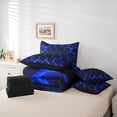 thumbnail image 6 of Castle Fairy Boys Geometric Honeycomb Twin Bedding Sets,Video Game Bedding Comforter Set, 6 of 8