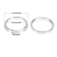 thumbnail image 3 of 4pcs 74.1mm to 71.5mm Aluminium Alloy Car Hub Centric Rings Wheel Bore Center Spacer, 3 of 6