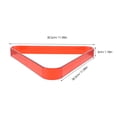 thumbnail image 2 of DEEPCRAFF Red Pool Table Accessories Triangle Billiard Balls Rack Durable Plastic, 2 of 8