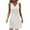 White, variant on Summer Dresses for Women 2025, Women's Casual Solid Color V-Neck Pullover Short Sleeved(Black,S)