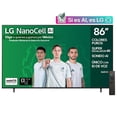 thumbnail image 1 of LG Pantalla 86 Pulgadas NanoCell AI NANO80 4K Smart TV webOS 2025 86NANO80ASA |Sistema Operativo web, 1 of 17