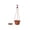 Brown, variant on Diagonal Textured Plastic Hanging Plant Pots with Detachable Drip Saucer Pre Hooked Hanging Baskets for Indoor Balcony Outdoor Porch Garden Trailing Plant Decor