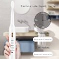 thumbnail image 4 of ZFYXGS Electric Toothbrush for Adults, 2 Brush Heads and 5 Modes, White, IPX7 Waterpoorf, 4 of 6