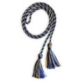 thumbnail image 2 of Endea Graduation Single Graduation Honor Cord Royal Blue/Gold, 2 of 4