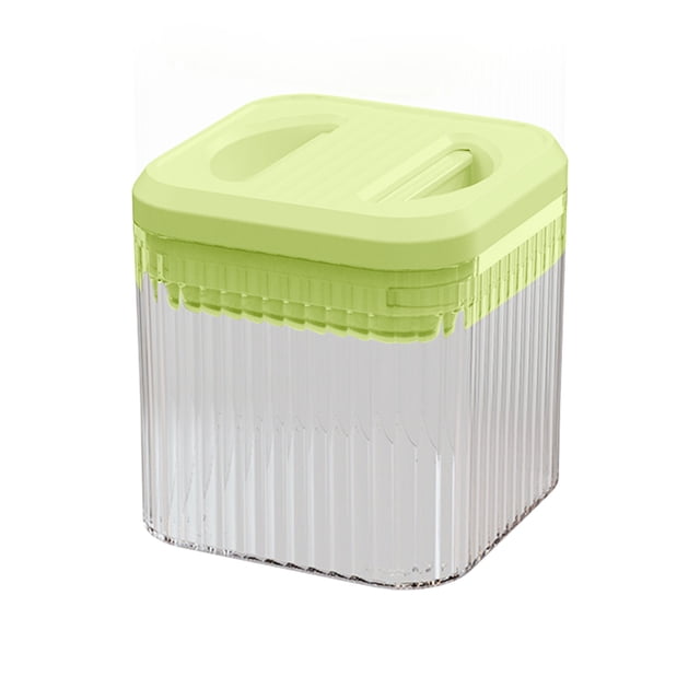 SDNall Airtight Food Storage Container, Press Type Sealed Tank Plastic Grain Storage Box with Lid for Kitchen
