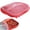 Red, variant on Yhuaoa Microwave Bacon Tray with Splatter Lid, Microwave Bacon Cooker Maker, Microwavable Bacons Grill, Quick and with No Mess, Make Crispy Bacons in few Minutes,Grooved Cooking Tray