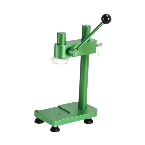 Selladora manual botellas y latas, herramienta manual, accesorios resistentes y multiusos para uso doméstico, altura ajustable, regalos, sellado Verde