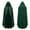 Green, variant on Luxury Wizard Witch Robe, Gold Trim Velvet Long Hooded Cape Cloak, Full Length Wizard Witch Robe for Halloween Medieval Cosplay, 6 Color Luxury Velvet Costume Cape, Blue One Size