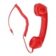 thumbnail image 2 of Teléfono retro multifunción a prueba de radiación, receptor de teléfono celular de mano para teléfonos móviles, computadoras, color rojo, 2 of 15