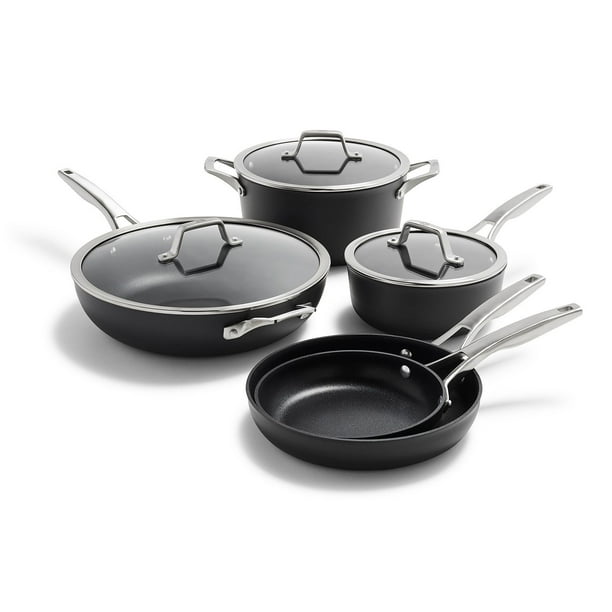 Calphalon Premier 8-Piece Hard-Anodized Nonstick Cookware