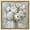 Gold Frame, variant on White Floral Harmony Canvas White Floral Art by Art Remedy, Gallery Wrapped, 12" x 12"