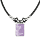 thumbnail image 1 of flor planta tulip ilustración collar a mano colgante de cuerda de cuero Unbranded M, 1 of 3