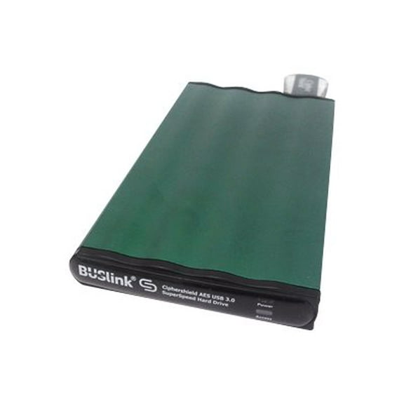 2TB FIPS140-2 USB3.0 256BIT AES 256BIT CIPHERSHIELD ENCRYPTED DRIVE