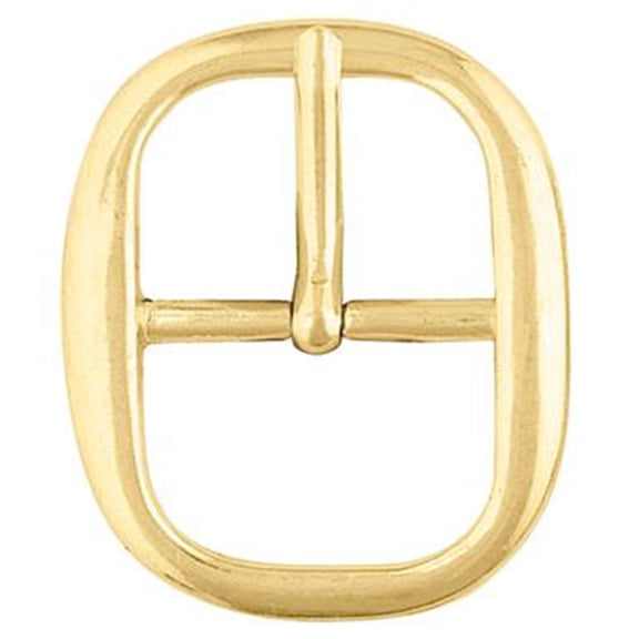 16 Pack 1 In. Hilason Westen Solid Brass Center Bar Belt Buckle