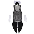 thumbnail image 3 of de Disfraces de Policía de Detective de Malla Lencería Erótica Ropa de Noche para Hombres Hugo Traje de los hombres cosplay, 3 of 10