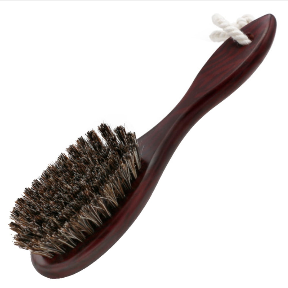 Pure Horsehair Retro Horse Bristle Hair Brush for Men Women Hair Brushes for Women Mens Hair Brush Detangler Brush for Long Curly or Any Type of
