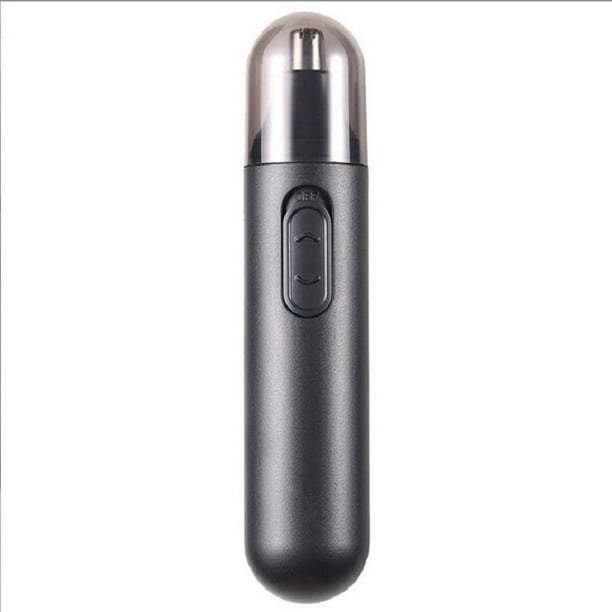 Recortador de vello nasal eléctrico Afeitadora de vello nasal para hombres Limpiador para hombres Recortador de vello nasal Reemplazo de cabello