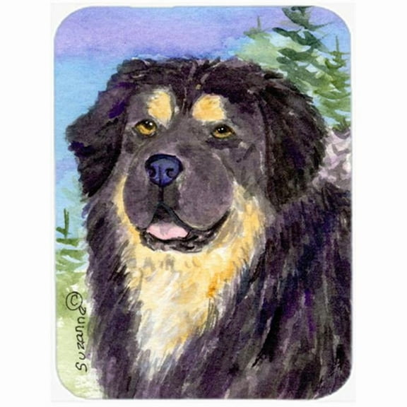 Carolines Treasures SS8930LCB Tibetan Mastiff Glass Cutting Board Large, 12H x 16W, multicolor