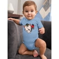 thumbnail image 2 of Cute Kittyboo W Pirate Costume Bodysuit Infant -Image by Shutterstock,  6 Months, 2 of 4