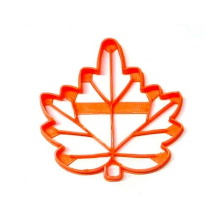 

Maple Leaf With Detail Leaves Fall Autumn Canadian Symbol Cookie Cutter PR2943