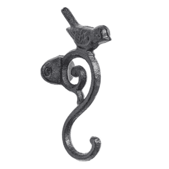 Elegant Single Bird Wall Hook, Sturdy Decorative Wall Mounted Hanger, Multi-Purpose Storage Hook for Keys Bags Home Wall Art Decoration