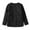 Black, variant on tklpehg Winter Clothes Women Casual Lightweight Cotton Jacket Tops Crewneck Loose Long Sleeve Solid Color Winter Warm Jacket Outwear (Black,L)