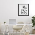 thumbnail image 3 of Stupell Industries Contemporary Minimalist Tulip Fan Black Framed Print Under Glass, 17 x 21, by Albert Koetsier, 3 of 8