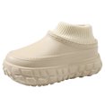 thumbnail image 2 of Botas plataforma Zapatos la casa invierno para hombres Fuera piel forrada CALIENTE COMOSA ANTI-SLIP, 2 of 8