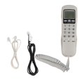 thumbnail image 1 of KX T888CID Caller ID Display Home Office Telephone ( Telephone Line with Random Color)(White ), 1 of 4