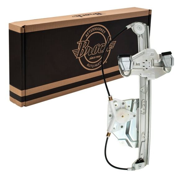 Brock Window Regulator w/o Motor for 2000-2005 DeVille Rear Left 19244838