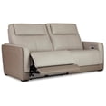 thumbnail image 5 of Ashley Furniture Battleville 2-Seat Leather Power Reclining Sofa in Beige, 5 of 7