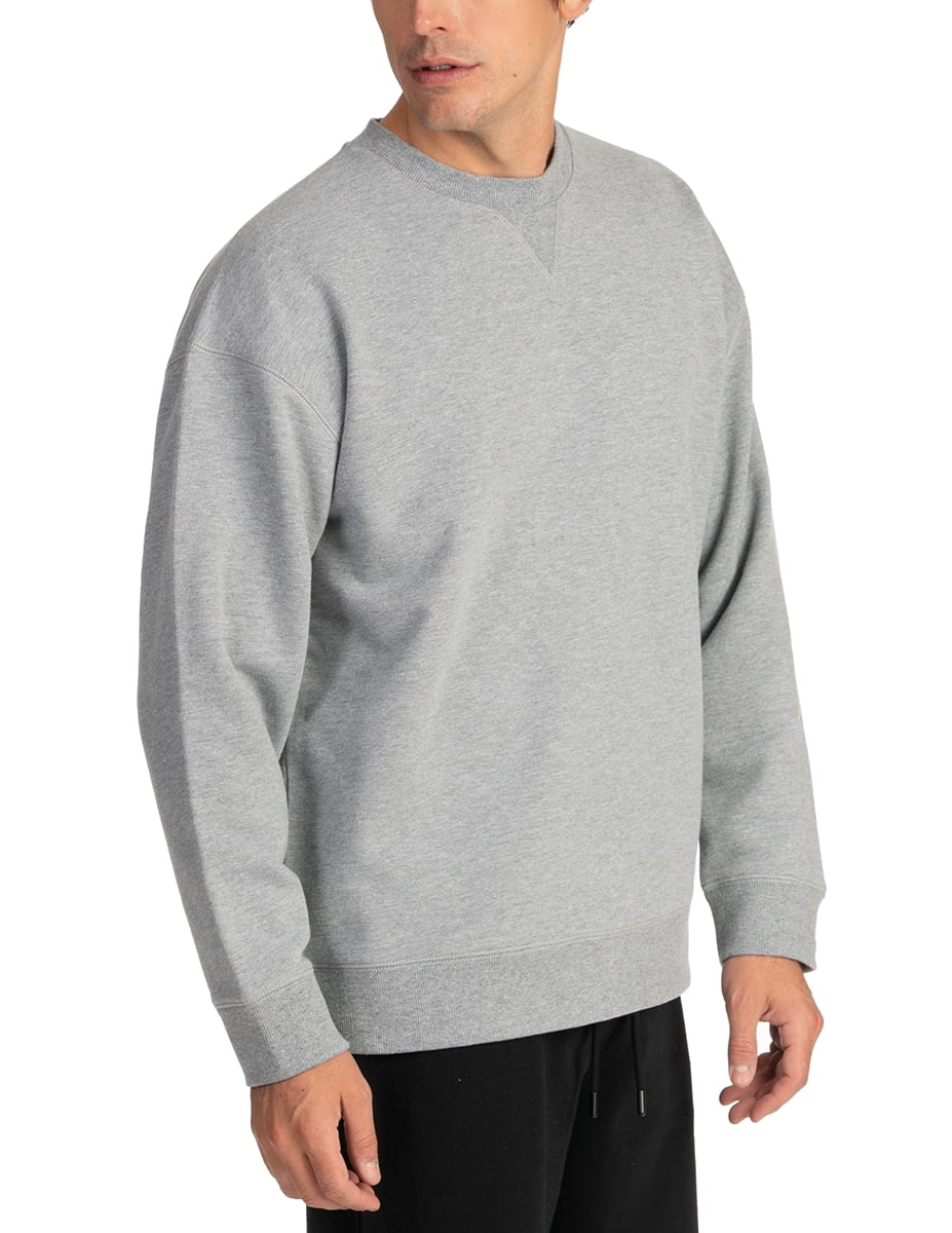 heavy terry crewneck sweatshirt