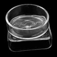 thumbnail image 5 of Pack 2 Glass Feeding Dish - Never Run Out of Food Heavy-Duty, Transparent Basin - for Food, 5 of 7