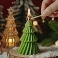 thumbnail image 4 of MOMOJIA Holiday Aromas Candle Christmas Tree Shape Natural Plant Wax Home Decoration Gift, 4 of 12