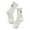 White, variant on Ladies Letter R Embroidered Socks Candy Color Solid Long Pile Stockings