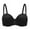 Black-1, variant on Deyllo Women's Strapless Push Up Full Cup Plus Size Underwire Padded Bra, Black 38DDD