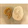 thumbnail image 3 of Number Nine in Comic Font Cookie Cutter- Fast Shipping - Sharp Edges - Exceptional Quality, 3 of 3