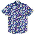 thumbnail image 2 of Despicable Me Minions Mens Hawaiian Button Down Dress Shirt Adult, 2 of 5