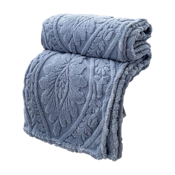 Manta de franela suave y mullida para siestas y descanso. Funda acogedora para cama o sofá. Manta cálida y lavable para el hogar, la oficina o los viajes.