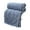 Blue, variant on Soft Fleece Blanket Soft Fleece Blanket, Multifunctional Throw Blanket, Flannel Plush Fuzzy Nap Blanket, Cozy Bed Couch Sofa Cover, Reversible Washable Polyester, Coffee Brown