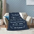 thumbnail image 7 of Happy Retirement Blanket Gifts For Kids Adults - Lightweight Throw Blanket For Bedroom Living Room Decor Soft Fuzzy Fleece Cozy Plush Bed Couch 80"X60", 7 of 7