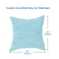 thumbnail image 4 of Fundas De Cojines Decoración Banda Lanzar Funda De Almohada 20x 20Pulgadas Azul claro 2Pcs Unique Bargains Almohada Funda, 4 of 11