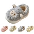 thumbnail image 6 of XIMIN Kids Slippers Girls Boys Slip On Cozy Plush House Cute Cartoon Sheep Fuzzy Shoes with Thick Sole Memory Foam Non-Slip Winter Warm Footwear, 6 of 6