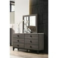 thumbnail image 2 of ACME Avantika Mirror in Rustic Gray Oak, 2 of 2