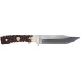 thumbnail image 2 of Uncle Henry 190UH Fixed Blade Knife 5.25" Clip Point 7Cr13 Satin Blade Staglon Handle Brown, 2 of 4