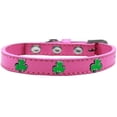 thumbnail image 1 of Shamrock Widget Dog Collar Bright Pink Size 10, 1 of 2