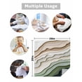 thumbnail image 5 of Boanket Sage Green Ombre Cloth Napkins Set of 8, Holiday Napkins for Baby Shower, Modern Abstract Geometric Art Washable Reusable Dinner Napkins for Cocktail Wedding Party, 20 x 20 Inch, 5 of 7