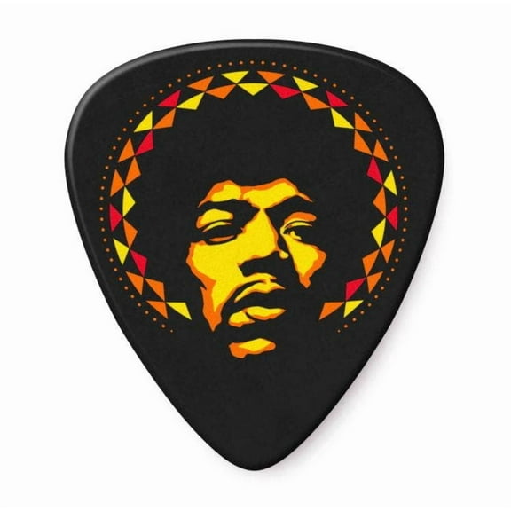 Dunlop Jimi Hendrix '69 Psych Series Aura Mandala Guitar Picks (6-Pack)