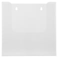thumbnail image 4 of Wall Mounted File Holder Transparent Magazine Rack Office Paper Materials Rack, 4 of 8